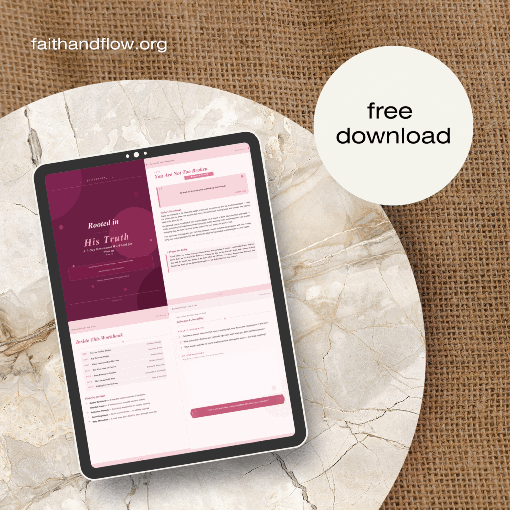 free devotional rooted in his truth downloadable for free