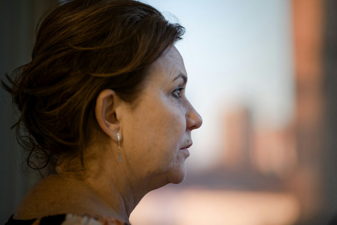 Thoughtful mature woman in natural light, representing Sarah in the Bible and waiting on God